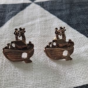 Noah's ark earrings